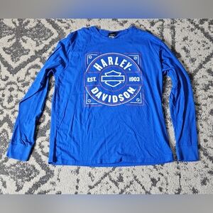 Harley-Davidson Blue Men's Shirt XL